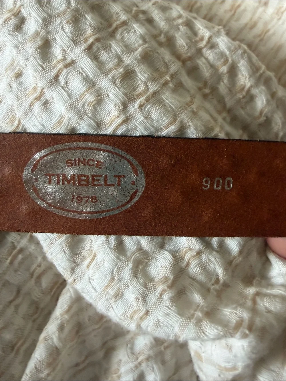 Timbelt Braided Leather Belt